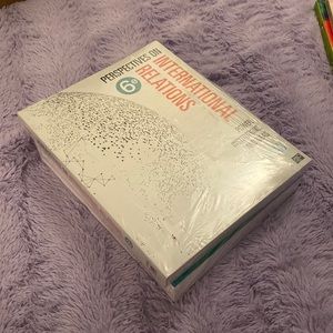 International Relations Textbook bundle UNOPENED